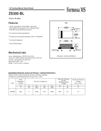 Datasheet ZS300B manufacturer Formosa