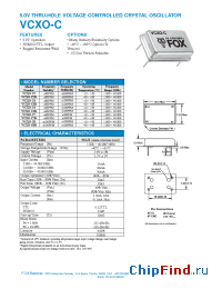Datasheet VCXO-C2R manufacturer Fox Electronics
