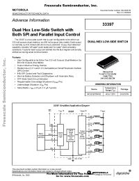 Datasheet MC33397DW manufacturer Freescale