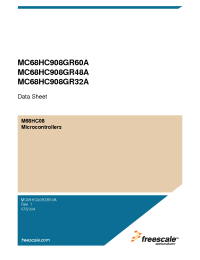 Datasheet MC68HC908GR48A manufacturer Freescale