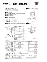 Datasheet 2DI150D-050 manufacturer Fuji