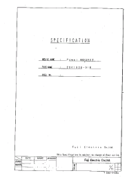 Datasheet 2SK1928-01R manufacturer Fuji