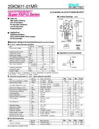 Datasheet 2SK3611 manufacturer Fuji