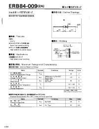 Datasheet ERB84-009 manufacturer Fuji