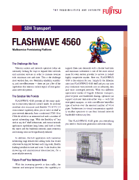 Datasheet FW4560 manufacturer Fuji