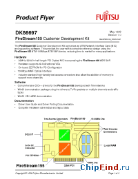Datasheet DK86697 manufacturer Fujitsu