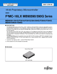 Datasheet E713704 manufacturer Fujitsu