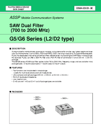 Datasheet FAR-G5CN-942M50-D296-V manufacturer Fujitsu