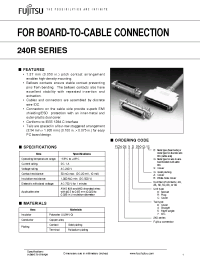 Datasheet FCN-240C020-E manufacturer Fujitsu