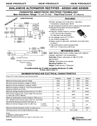 Datasheet AS3028 manufacturer General Semiconductor