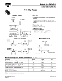 Datasheet BAS40-04...BAS40-06 manufacturer General Semiconductor
