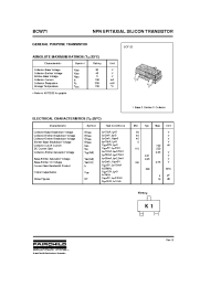 Datasheet BCW71-MR manufacturer General Semiconductor
