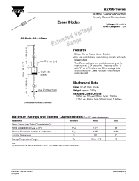 Datasheet BZX85-C3V6...BZX85-C62 manufacturer General Semiconductor