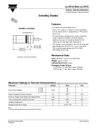 Datasheet LL101A...LL101C manufacturer General Semiconductor