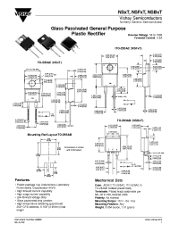 Datasheet NS8AT...NS8MT manufacturer General Semiconductor