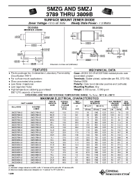 Datasheet SMZG3793A manufacturer General Semiconductor
