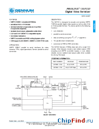 Datasheet GS7032-CTM manufacturer Gennum