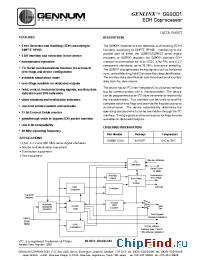 Datasheet GS9001-CQM manufacturer Gennum