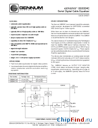 Datasheet GS9004C manufacturer Gennum