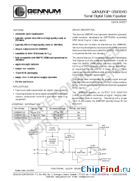 Datasheet GS9004D manufacturer Gennum