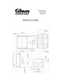 Datasheet GHB-PLCC-CW3 manufacturer Gilway