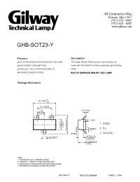 Datasheet GHB-SOT23-Y manufacturer Gilway