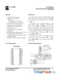 Datasheet GLT6100L16SL-70TC manufacturer G-Link
