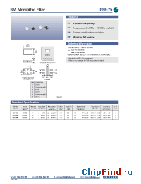 Datasheet GSF-7545S20B manufacturer Golledge