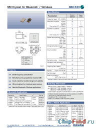 Datasheet GSX-533111NF manufacturer Golledge