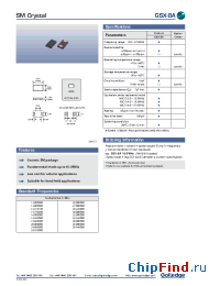 Datasheet GSX-8A manufacturer Golledge