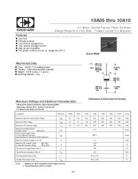 Datasheet 10A8 manufacturer GOOD-ARK