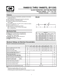 Datasheet 1N4002G manufacturer GOOD-ARK