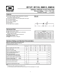 Datasheet BY133 manufacturer GOOD-ARK