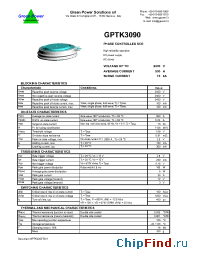 Datasheet GPTK3090 manufacturer Green Power