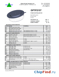 Datasheet GPTP2157 manufacturer Green Power