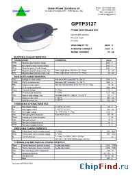 Datasheet GPTP3127 manufacturer Green Power