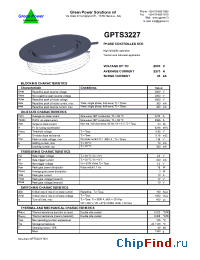 Datasheet GPTS3227 manufacturer Green Power