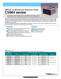 Datasheet C5964-0900 manufacturer Hamamatsu