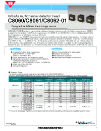 Datasheet C8060 manufacturer Hamamatsu