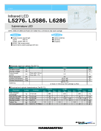 Datasheet L5286 manufacturer Hamamatsu