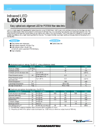 Datasheet L8013 manufacturer Hamamatsu