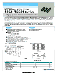 Datasheet S3921-256q manufacturer Hamamatsu