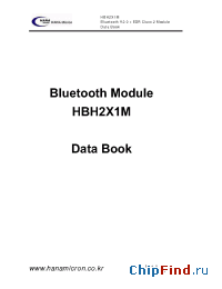 Datasheet HBH2X1M manufacturer Hanamicron