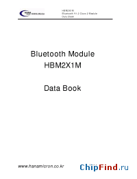Datasheet HBM2X1M manufacturer Hanamicron