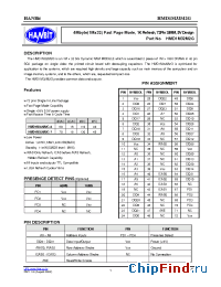 Datasheet HMD1M32M2G-7 manufacturer Hanbit