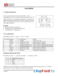 Datasheet HTC150CDC manufacturer High Tech Chips