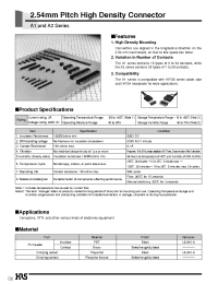 Datasheet A1-10PA-2.54DS manufacturer Hirose