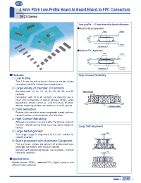 Datasheet DF23C-18DP-0.5V manufacturer Hirose