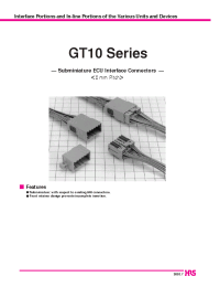 Datasheet GT10-16DS-HU manufacturer Hirose