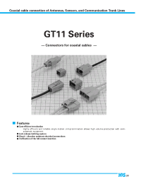 Datasheet GT11-8DS-5C manufacturer Hirose